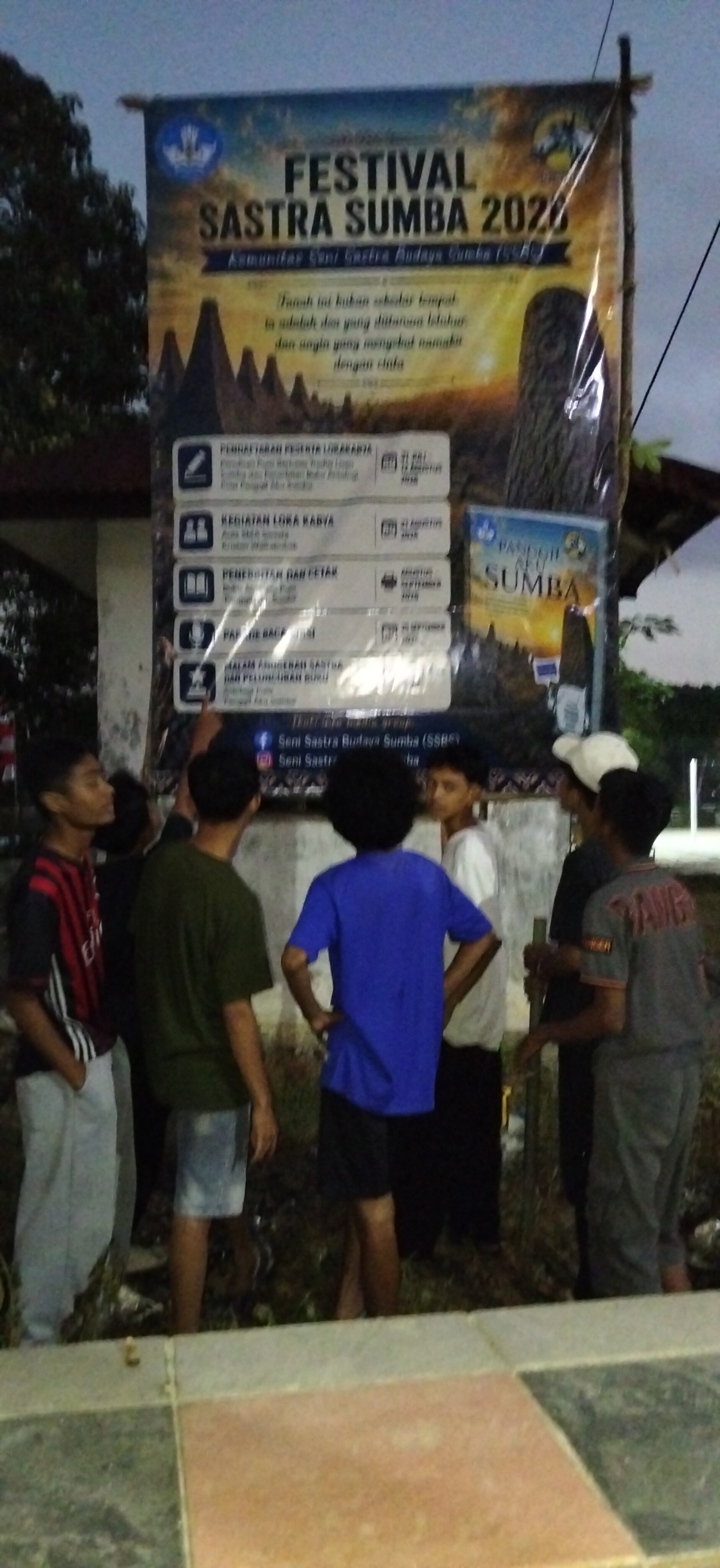 Festival Sastra Sumba 2026: Antusiasme Peserta Melampaui Target, 100 Pendaftar Siap Disaring